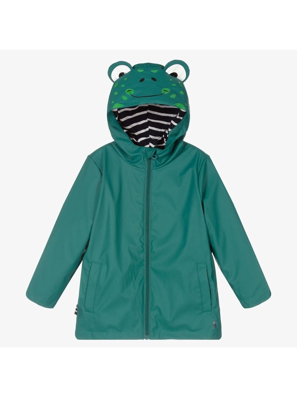 Size 4 years Kids Joules Green Frog Raincoat for Kids